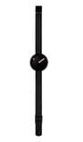 Picto 43313-1012 Black Small Watch with Black Dial Black Mesh Band