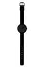 Picto 43315-0112B Black Small Watch with Black Dial Black Silicone Strap