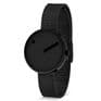 Picto 43315-1012 Black Small Watch with Black Dial Black Mesh Band