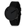 Picto 43316-0120B Black Medium Watch Black Dial Black Silicone Strap