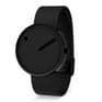 Picto 43316-1020 Black Medium Watch Black Dial Black Mesh Band