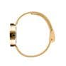 Picto 43320-0912 Gold Steel Watch Small with White Dial Gold Mesh Band