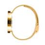 Picto 43321-0920 Gold Steel Watch Medium with White Dial Gold Mesh Band