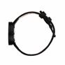 Picto 43343-4112MB Black Small Watch with White Dial Black Leather Strap