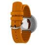 Picto 43352-0720S Watch Medium Grey Dial Mustard Yellow Silicone Strap