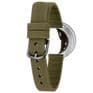 Picto 43356-3012 Steel Watch Small with Army Green Dial Silicone Strap