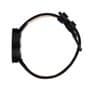 Picto 43360-4112B Black Small Watch with Black Dial Black Leather Strap