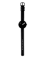 Picto 43360-4112B Black Small Watch with Black Dial Black Leather Strap