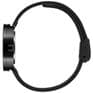 Picto 43361-1020 Black Steel Watch Medium with Black Dial Black Mesh Band