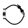 Picto 43363-0112S Steel Watch Small with White Dial Black Silicone Strap
