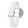 Picto 43363-0212S Steel Watch Small with White Dial White Silicone Strap