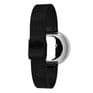 Picto 43363-1012 Steel Watch Small with White Dial Black Mesh Band
