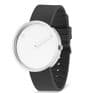 Picto 43364-3420S Steel Watch Medium with White Dial Grey Silicone Strap