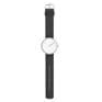 Picto 43364-3420S Steel Watch Medium with White Dial Grey Silicone Strap