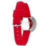 Picto 43366-0312 Steel Watch Small with Red Dial Red Silicone Strap