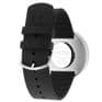 Picto 43370-0120S Steel Watch Medium with Black Dial Black Silicone Strap