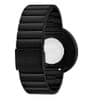 Picto 43379-2030 Black Steel Watch with White Dial Black Steel Bracelet 40mm