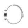 Picto 43392-0812 Steel Watch Small with Navy Dial Steel Matt Mesh Band