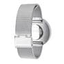 Picto 43393-0820 Steel Watch Medium with Navy Dial Steel Matt Mesh Band
