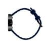 Picto 43394-0512B Black Small Watch with Navy Dial Navy Silicone Strap