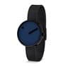 Picto 43394-1012 Black Small Watch with Navy Blue Dial Black Mesh Band