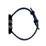Picto 43395-0520B Black Medium Watch Navy Dial Navy Silicone Strap