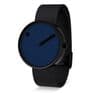 Picto 43395-1020 Black Medium Watch Navy Blue Dial Black Mesh Band