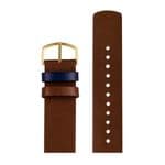 Picto Brown Leather Strap for 40mm Picto Watch 4720MG