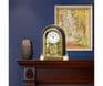 Rhythm 4SG696WT23 Gold Arch Wood Effect Mantel Clock