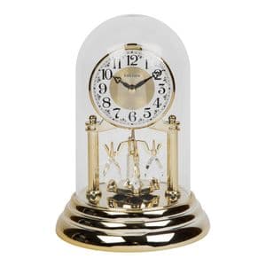 Rhythm Gold Anniversary Clock with Crystals CRG120NR18