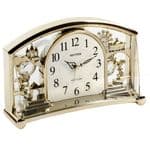 Rhythm Gold Mantel Alarm Clock with Crystals 4SE535WR18