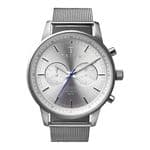 Triwa Silver Nevil Chrono Mesh Watch NEST102-ME021212