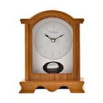 Widdop Broken Arch Oak Wooden Mantel Clock W2605OAK