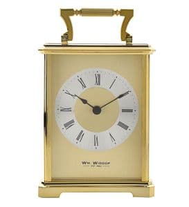 Widdop Gold Tone Quartz Carriage Clock W2406