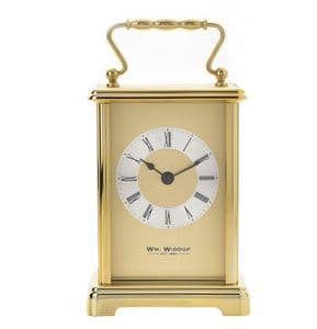Widdop Gold Tone Quartz Carriage Clock W4306
