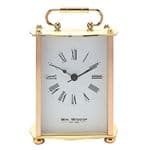 Widdop Quartz Gold Carriage Clock W2936G