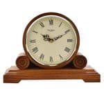 Widdop Quartz Wooden Barrel Mantel Clock W2649W