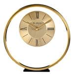 Widdop Round Gold Quartz Mantel Clock W2937G