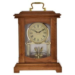 Widdop Wooden Lantern Style Mantel Clock W2006