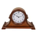 Widdop Wooden Napoleon Mantel Clock with Westminster Chime W2865