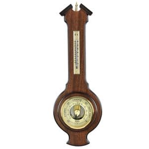 Woodford Large Aneroid Barometer Thermometer 1618