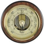 Woodford Mahogany Round Aneroid Barometer 1611