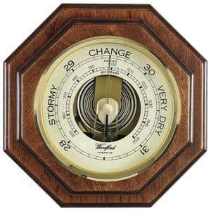 Woodford Octagonal Aneroid Barometer 1612