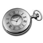 Woodford Roman Numeral Half Hunter Quartz Pocket Watch 1212