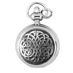 Woodford Silver Celtic Quartz Pendant Watch 1240