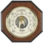 Woodford Small Octagonal Aneroid Barometer 1616