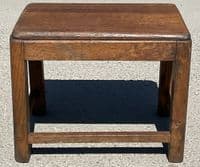 Antique Small Oak Stool