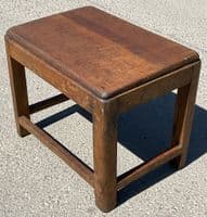 Antique Small Oak Stool