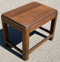 Antique Small Oak Stool