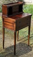 Antique Style Small Mahogany Ladies Desk